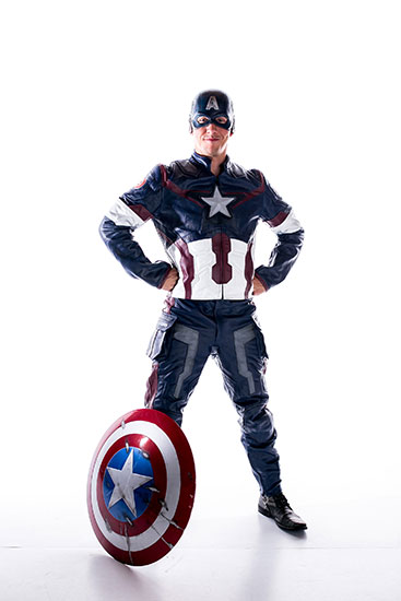 Captain America Parody Party Character - 3