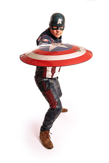 Captain America Parody Party Character - 2