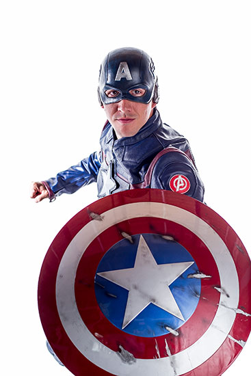 Captain America Parody Party Character - 1