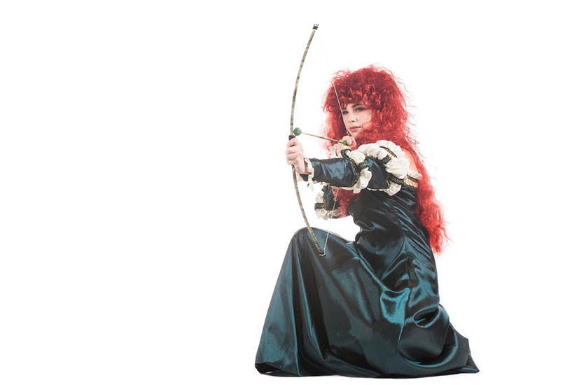 MERIDA PARODY PARTY CHARACTER - 3