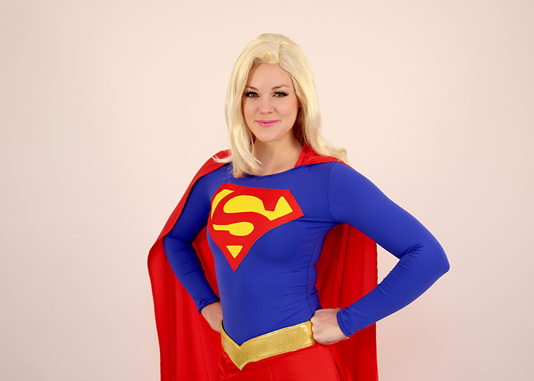 Super Girl Parody Party Character - 1