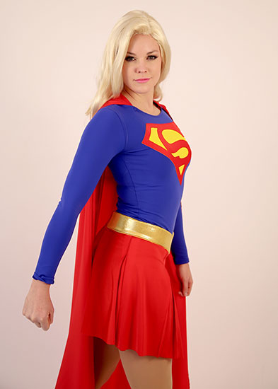 Super Girl Parody Party Character - 2